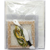 ルシアン LECIEN (ルシアン) 刺しゅうキット 小さな花のフレーム クロスステッチ デイジー 881 CSK881 1セット/2個（直送品）