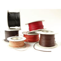 日本紐釦貿易 ヌメ革テープ 5mm巾 長さ10m巻 ナチュラル MTLS1005-11 1巻