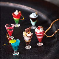 パジコ レジン ミニチュアアクリルアイテム パフェグラス 403277 クリア PDC403277 1セット(5個)