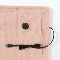 無印良品 洗えるUSBブランケット スモーキーピンク MJ-UBL11SPK 良品計画