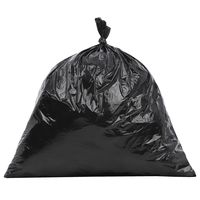 ゴミ袋 黒 低密度 45L 箱入り 6箱（600枚:100枚入×6）厚さ：0.020mm 伊藤忠リーテイルリンク