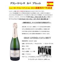 スペイン グラン・リベンサ カバ　ブリュット スパークリングワイン 白 辛口 750ml 1セット（1本×6） 東京実業貿易 カヴァ