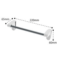 レック シンクドア用タオル掛け K00584 1個