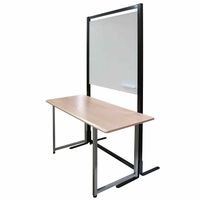 トーカイスクリーン 脚がじゃまにならない両面ホワイトボード 幅900mm FBW-1809 1台