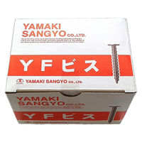 山喜産業 YFビス ステンレス 5.5×32mm 薄頭 木下地 ねじ ビス 立平葺 水切り 1箱（400本入）（直送品）