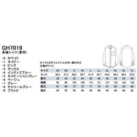 セブンユニフォーム 男女兼用長袖ボタンダウンシャツ L サイズ GH7019-5 1セット(2枚入)（直送品）