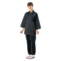 興栄繊商 KS4040 清涼甚平 パンツ ブラック S K4040-ブラック-S 1着（直送品）