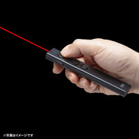 サンワサプライ USB充電式 パワーポインター LP-RF116BK 1個（直送品）