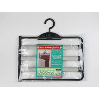 サワフジ スラックスハンガーEX3段 BG 2本組●1セット(2本組×2) 4973306401429 1セット(2本組×2)（直送品）