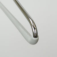 サワフジ アニマーレ すべらないスラックスハンガー シルバー 4973306594978 1セット(1個(2本)×5)