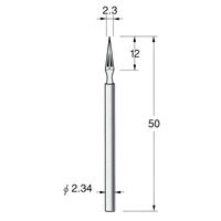 日本精密機械工作 スチールカッター リーマー 2本 C1523 1BOX（直送品）