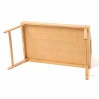 折り畳みバンブーテーブル ナチュラル LAKOLE/ラコレ