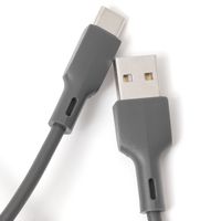 USB Type-Cケーブル（1m） ブラック LAKOLE/ラコレ