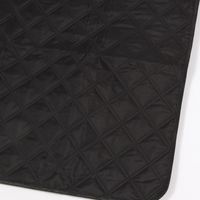 キルティングレジャーシート ブラック LAKOLE/ラコレ