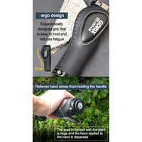 GORIX GX-VH12 クッション付きグリップ・黒茶 43509 1セット(2個入)（直送品）