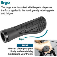 GORIX GQG22 グリップ 黒x黒 43636 1セット(2個入)（直送品）