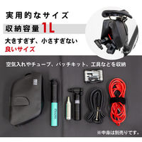 GORIX GX-SB123 防水サドルバッグ 漆黒 43331 1個（直送品）