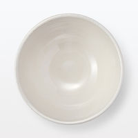 無印良品 美濃焼 飯碗 丸型 大 白釉 約直径13cm 良品計画