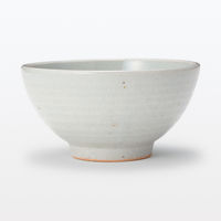 無印良品 萬古焼 飯碗 大 透明釉 約直径13.5cm 1セット（1個×5） 良品計画