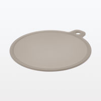 無印良品 レンジで使える シリコーン蓋 中 約直径18.5cm 1セット（1個×2） 良品計画