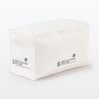 無印良品 防ダニ 再生ポリエステルわた混掛ふとん 厚手 S 150×210cm 良品計画