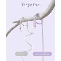 Anker PowerLineIII Flow USB-C&ライトニングケーブル