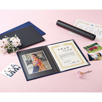 セキセイ 証書ホルダーフリー台紙付き ブラック SH-2220 -60 1冊