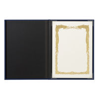 セキセイ 証書ホルダーフリー台紙付き ブルー SH-2220 -10 1冊