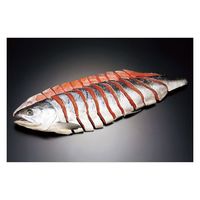 佐藤水産 2024【御歳暮】のし付き 北海道 銀毛新巻鮭 姿切り身 MS-016CE 1箱（直送品）