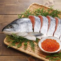 佐藤水産 2024【御歳暮】のし付き 北海道 銀毛新巻鮭といくら MS-07EEI 1箱（直送品）