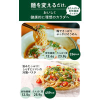 ZENB NOODLE（ゼンブヌードル）細麺 黄えんどう豆100％ 1.1mm 4食・320g 2袋 糖質オフ グルテンフリー