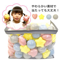 やわらかカラフルボール 星＆ハート 100球 1袋 永和