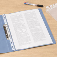 アスクル リングファイル用ポケットリフィル A4 厚さ0.08mm 1袋(100枚) オリジナル