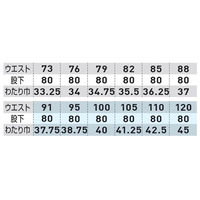 桑和 カーゴパンツ シルバーグレー 85 1118 1着（直送品）