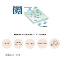 アサヒシューズ アサヒドライスクール 009EC レッド KD38582-AA-27.5 1足（直送品）