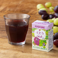 カゴメ 果汁100％ぶどうジュース 100ml 1セット（36本）【紙パック】 オリジナル