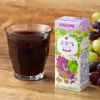 カゴメ 果汁100％ぶどうジュース 200ml 1セット（48本）【紙パック】 オリジナル