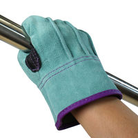 小野商事 牛床革手袋 外縫い オイル加工 玄武 Mサイズ AG4809 1双（直送品）