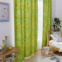 【軒先渡し】スミノエ DESIGN LIFE edi15 スミノエ カーテン ハミングビー グリーン 4549781322131 1枚（直送品）