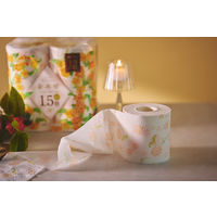 トイレットペーパー ダブル 1.5倍巻 8ロール Hanataba 金木犀 1パック（8ロール）丸富製紙