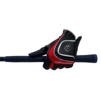 レザックス 合皮ゴルフグローブ BLACK メンズ 左手用 4536214018396 1個（直送品）