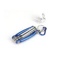 アークランズ WIZ’A カラビナ付ドライバーセット WZーDV06 1セット(4個)（直送品）