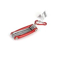 アークランズ WIZ’A カラビナ付ヘックスローブセット WZーTX06 1セット(4個)（直送品）