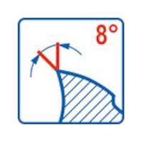 セコ・ツールズ・ジャパン セコ JABRO Solid2 エンドミル JS754160E2C.0Z4-HXT 1本 472-9687（直送品）