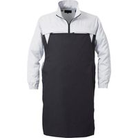 空調服 長袖ブルゾン(エプロン付き) チャコールグレー 3L KU92340K70S5 1着 520-9576（直送品）