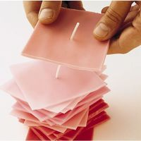 ペベオ・ジャポン ペベオ キャンドル座金付芯 8cmx25本入り 766223 1個 556-5738（直送品）