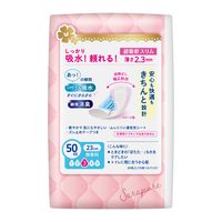 ロリエ さらピュア吸水 超吸収スリム 50cc 大容量サイズ 1セット（30枚入×6パック） 花王