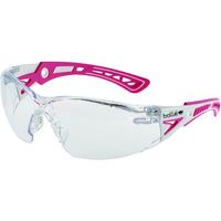 Bolle Safety RUSH+ピンクリボン クリアレンズ JIS ブリスタパッケージ RUSHPG00JBL 1個 592-8785（直送品）