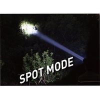 イチネンアクセス MUSTTOOL 充電式フラッシュライト 12000LM ブラック 87265 1個 657-1032（直送品）