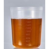 トラスコ中山 TRUSCO ディスポカップ PP製 2L 1箱(60個) DC-2000L 1ケース(60個) 530-1843（直送品）